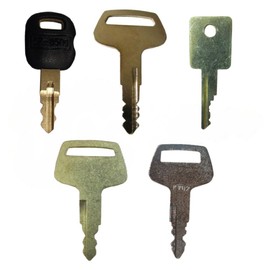 5 Master Heavy Equipment Keys Fits Caterpillar Replaces 5P-8500