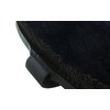 H.A.A.S Haas Diva Exclusive Grooming Brush with Matte Lambskin Black,200