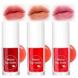 Lip Stain, Waterproof Long Lasting Lip Tint Stain Matt Quick Dry Tinted Lip Gloss Light Weight and Soft Highly Pigmented Fruit Taste Lip Stain Tint for Lips and Cheeks