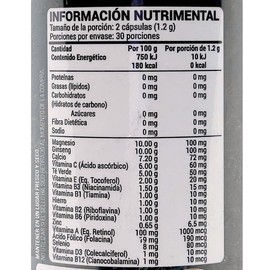 Bisglicinato de Magnesio Ginseng 60 cáps Pure Health