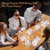 Racing Bingo Cards, Car Race Summer Party Bingo Cards for