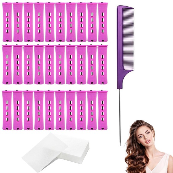 30 Pcs Perm Rods Set, 0.75 Inch Perm Rollers with