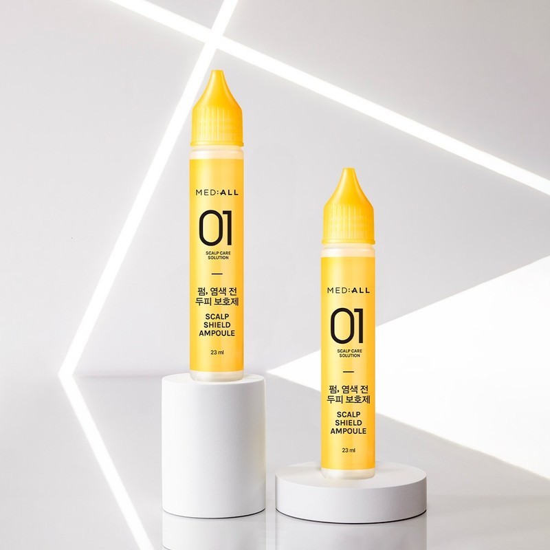 Mediol Pre-Dye and Pre-Perm Scalp Protector Serum, Soothes Scalp Irritation,