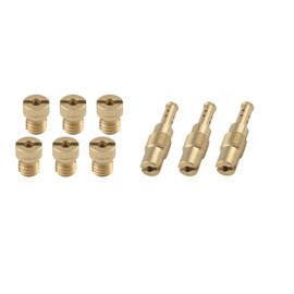 POSH Motorcycle Supplies Main Jet/Pilot Jet Set Oversized Main Jet/Pilot Jet Set Main (6X8) Pilot (23.6X6-A) [Compatible] FTR223 (-2009) 791001-10