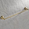 Leyden Antique Brass Towel Bar, Adjustable Towel Holder Rod Brass
