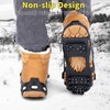 Xproutdoor Crampons Ice Cleats Snow Grips, Anti-Slip Traction Lightweight Portable