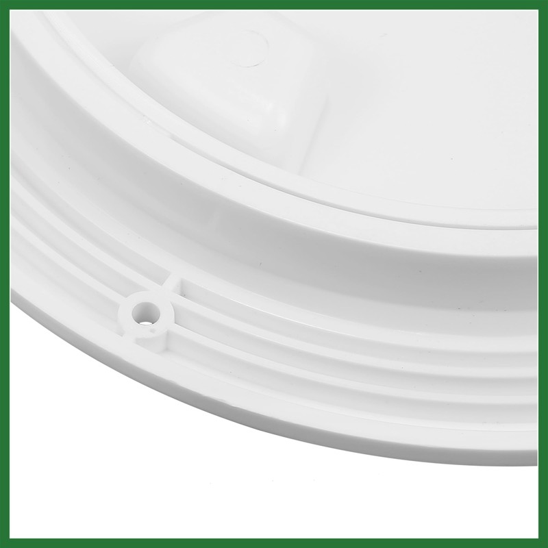 Motoforti 8" Boat White Circular Inspection Hatch Deck with Detachable