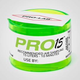 PRO15 Professional Air Sampling Cassettes (6 Pack) - Compatible with 15 LPM Pumps (Pump NOT Included) for Reliable Indoor Air Quality Mold Detection. Used by Thousands of InterNACHI / IAC2 Home Insp