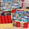 Advent Calendar 2024 Jigsaw Puzzle, 24 Boxes 1008 Pieces Jigsaw