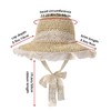 Women Floppy Lace Straw Hat Summer Wide Brim Sun Hat