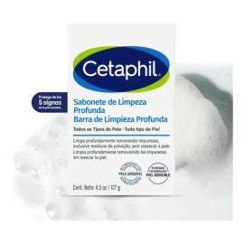 Cetaphil Barra Dermolimpiadora Limpieza Profunda 127 g                                                                                                
