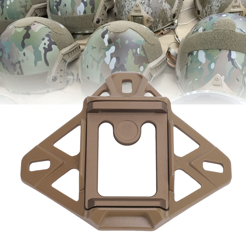 Helmet Shroud Aluminum Alloy Helmet NVG Mount Adapter for FAST