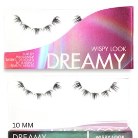 GAZELLE Luxury Dreamy 12mm Natural Eyelash Clusters – Soft Korean Silk PBT, Wispy & Lightweight – 10 Day Wear – Handmade, Vegan, Cruelty-Free – Women Owned – 10 Lashes
