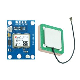 DIGISHUO NEO-6M GPS Flight Controller GY-NEO6MV2 Module 3V-5V with Super Strong Ceramic Antenna for Arduino EEPROM APM 2.5