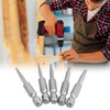 HaoTrade 5Pcs Triangle Drill Bit, Triangle Screwdriver Bit Set, 1/4"