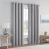 Eclipse Dutchess 100% Blackout Lined Grommet Curtains, Thermal Insulated Window