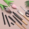 sourcing map 50Pcs Makeup Brush Protector, 12cm PE Plastic Mesh