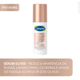 CETAPHIL HEALTHY RENEW Serum de Ojos 15g Ayuda a Disminuir Signos de la Edad y Fatiga Hidrata por 24 hr y Respeta la Barrera Cutanea Suaviza la Piel Sensible Recomendado por Dermatólogos