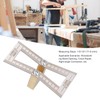 Dovetail Marker Woodworking Dovetail Scribing Gauge Measuring Tool with 1:5/1:6/1:7/1:8