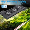 DEGGOX Aquarium Chillers Fan - Fish Tank Cooling Fan with