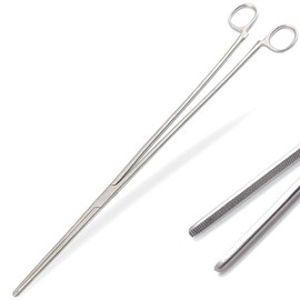 AAProTools Rochester Pean Forceps Straight 18" HEMOSTAT Non-Locking CLAMP Stainless Steel