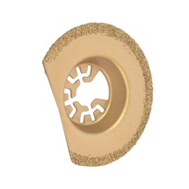 GULUANT Replacement 63mm Semi-Circular Carbide RASP, 8mm Offset Mount Fits for Fein Multimaster Dremel Bosch Craftsman Ridgid Oscillating Tools for Versa Tool DB1K