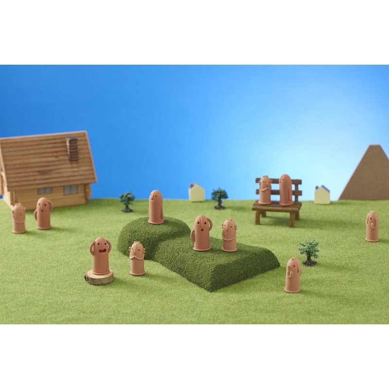 LION HA-202 Lion Office Machine, Haniwa-Shaped Finger Sack, Pack of