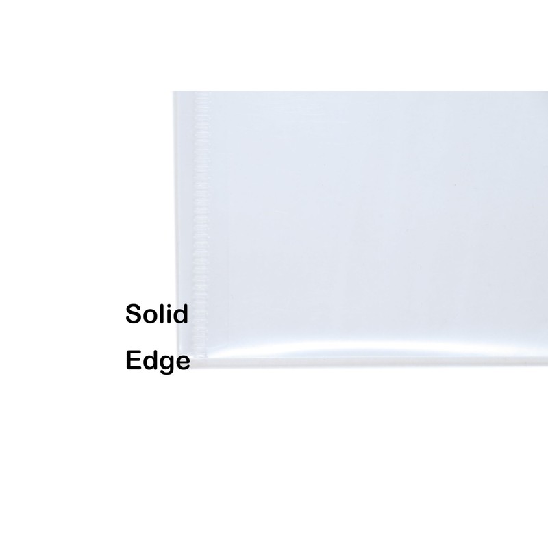 YESSART #10 Vertical Clear Plastic Envelopes 5 x 10 Money