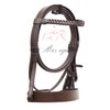 Aces Equine HUNTER BRIDLE BROWN WITH 2" NOSEBAND & 1"