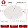 EverNary Window Vibration Alarm, 3Pack 125dB Loud Ultra-Slim Anti-Theft Alarm