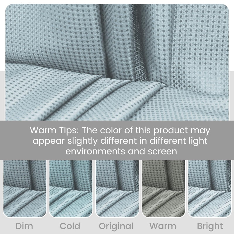SORTTO No Hook Shower Curtain with Snap in Liner Set