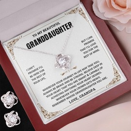 Granddaughter Necklace, Grandma Granddaughter Necklace, To My Granddaughter Necklace, Granddaughter Gifts, Necklace For Granddaughter, Granddaughter Birthday, Christmas Gifts For Granddaughter B1