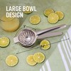 Zulay Kitchen Lemon Squeezer Stainless Steel with Premium Quality Heavy