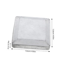 SEWACC 6pcs Decorative Fence Post Caps Elegant Design for Square Fence Posts Durable and Easy Installation Protects from Elements Enhances Aesthetic Appeal