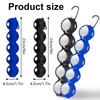 CBMZHF Golf ball clip with carabiner, can hold 5 balls,