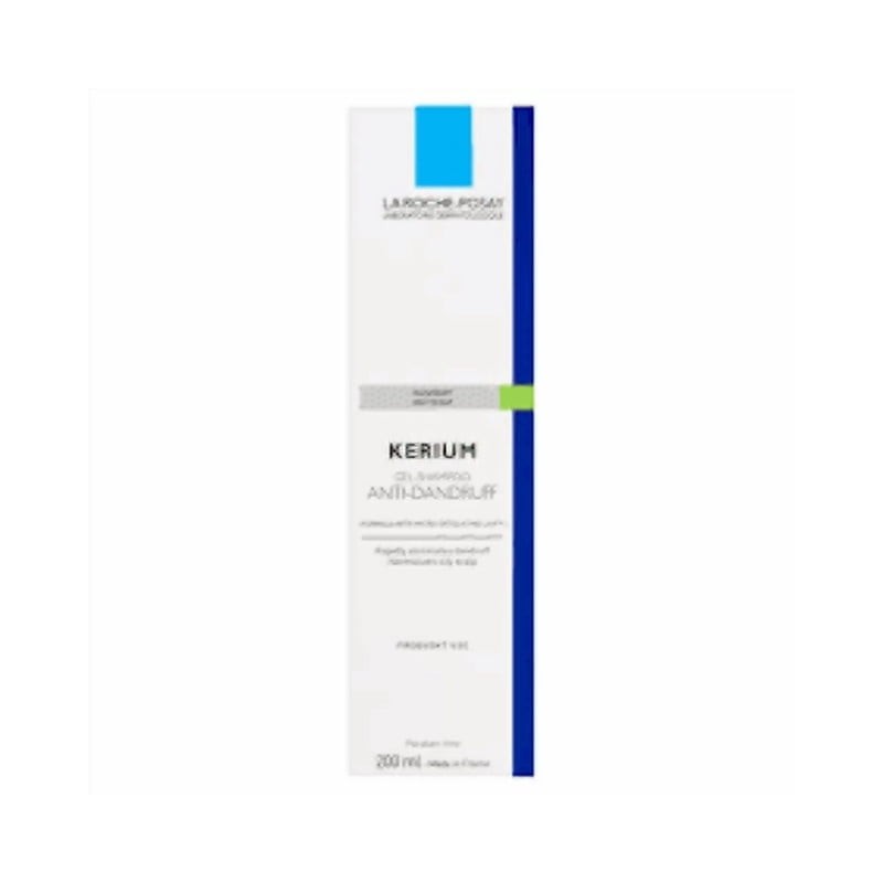 Shampoo La Roche Posay Kerium Cuidado Capilar para Caspa Grasa