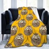 Hedgehog Cute Blanket Soft Lightweight Throw Blankets Cozy Flannel Bed