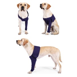 Zerodis Dog Elbow Brace, Dog Elbow Protector Dog Shoulder Brace Front Leg Brace Canine Elbow Protector Extra Supportive Joint Wrap Highly Elastic Breathable Lick Proof Canine Elbow Protector (L)