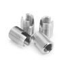 Yuhtech 36 Pieces Self-Tapping Thread Insert M8 M10 M12 Stainless