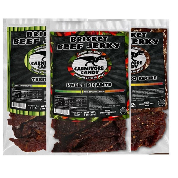 Jurassic Jerky Bacon Multipacks - Premium Bacon Snacks for On-the-Go