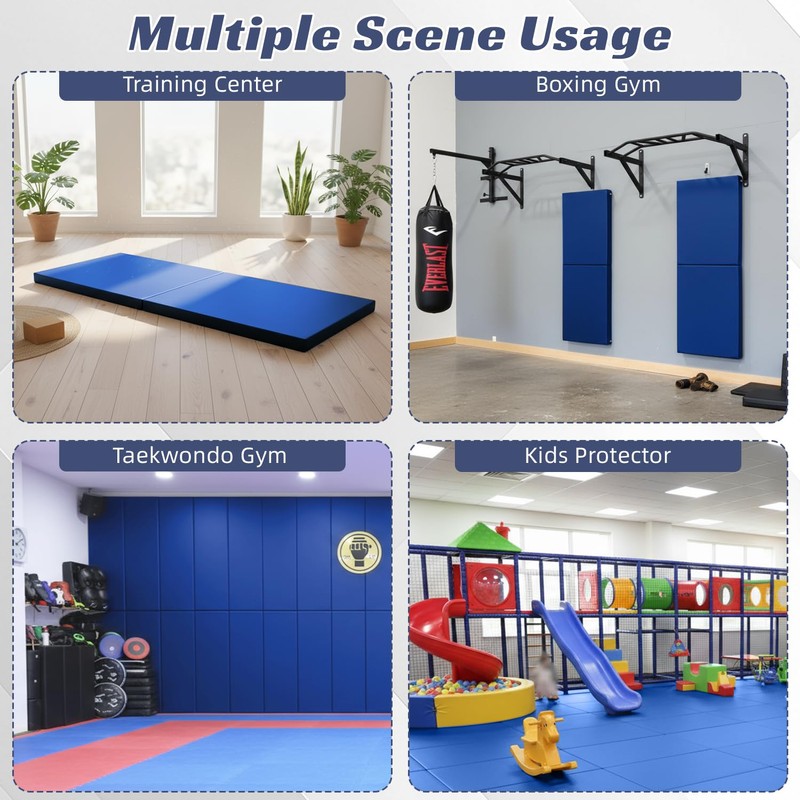 ybaymy 2" Thick Wall Padding, Wall Pads for Gym Basketball