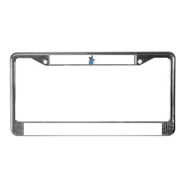 CafePress New Hampshire Loons Chrome License Plate Frame, License Tag Holder