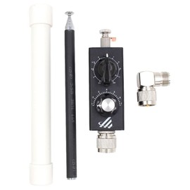 ULTECHNOVO 30w Hf Antenna Portable Telescopic Antenna for Enhanced Signal Transmission for Mobile Radio Use Easy Setup for Shortwave Transceivers