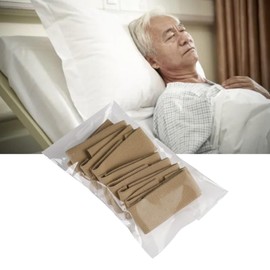 Oubit 10Pcs Adjustable Male External Catheter Securing Straps, Urinary Incontinence Clamps for Bedridden Patients