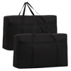 2 Pcs 100L Large Storage Bag, Heavy Duty Moving Totes,