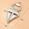 Stainless Steel Sailing Boat Bottle Opener Keyring