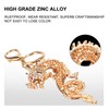 YUYTE Dragon Keyring, Chinese Dragon Keyring, Good Luck Exquisite Bag