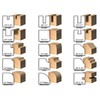 YONICO Router Bits Set 15 Bit 1/2-Inch Shank 17150 Professional