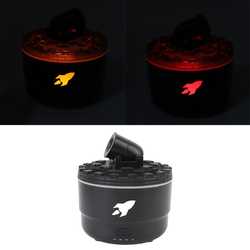 Volcano Aromatherapy Diffuser Humidifier, Small Turret Shaped Essential Oil Diffuser