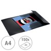 VON Leitz 30071099 Folder with Elastic Closure, PP Folder, for